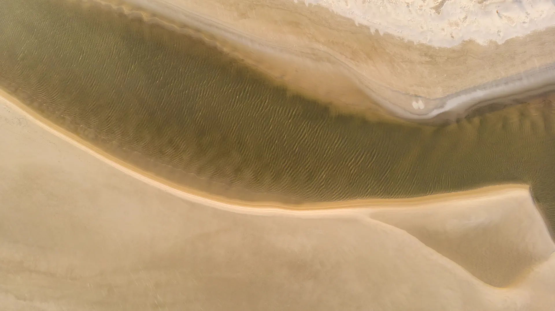 Sand bars.
