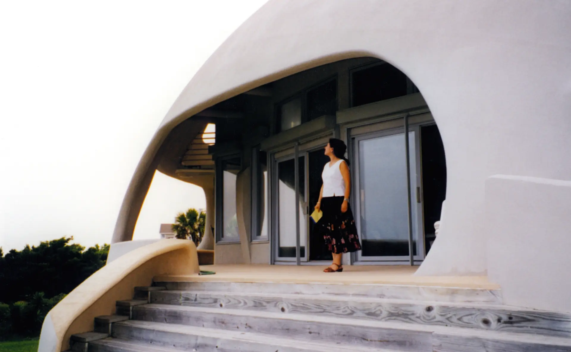 Balcony Stairs to the Beach.