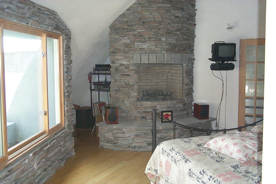 Bedroom Fireplace.