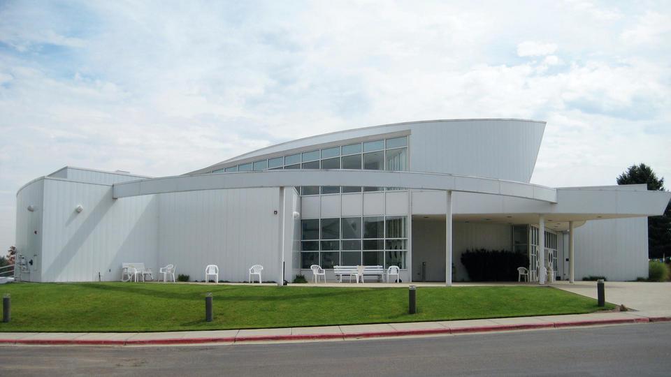 The Community Center metal building