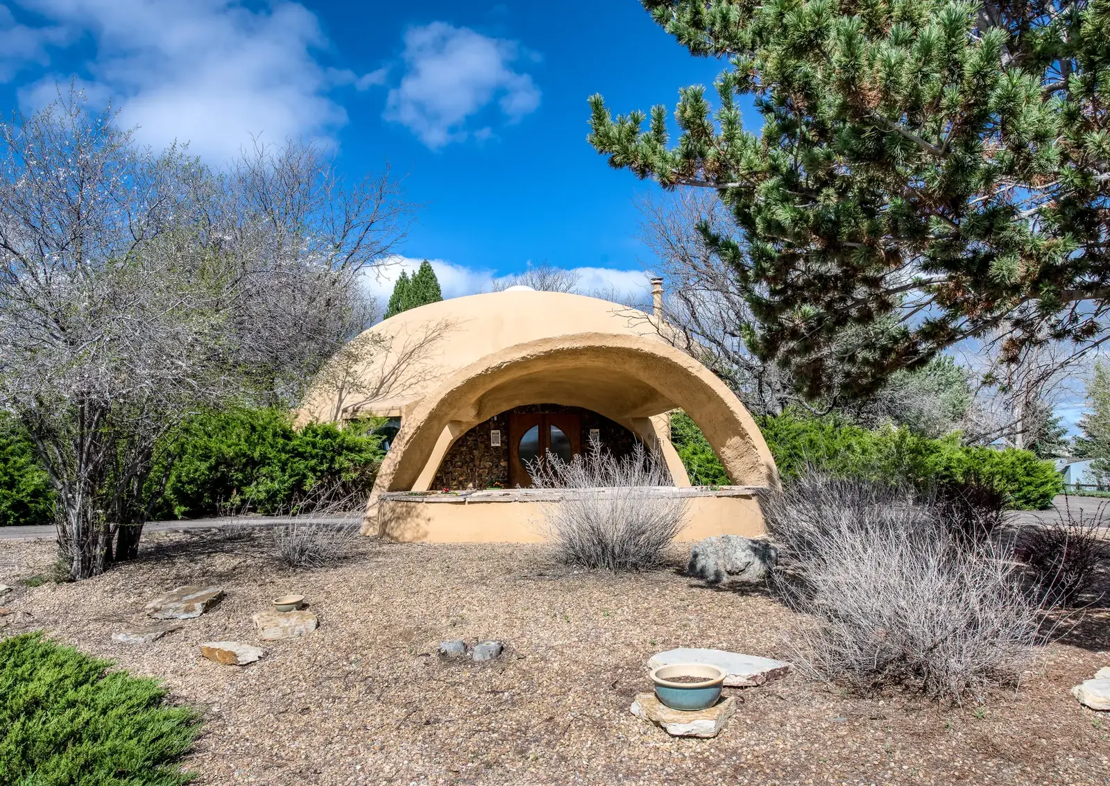 Low maintenance landscaping.