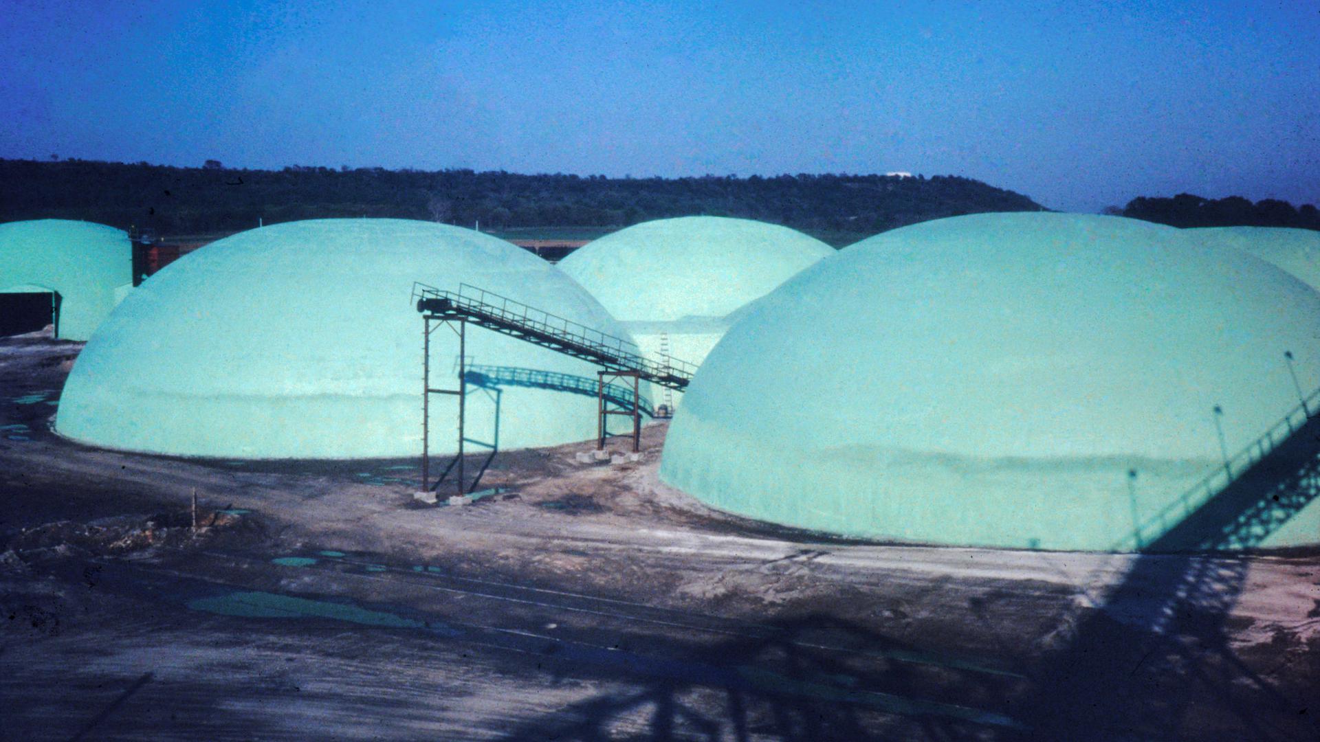 Port of Catoosa domes.
