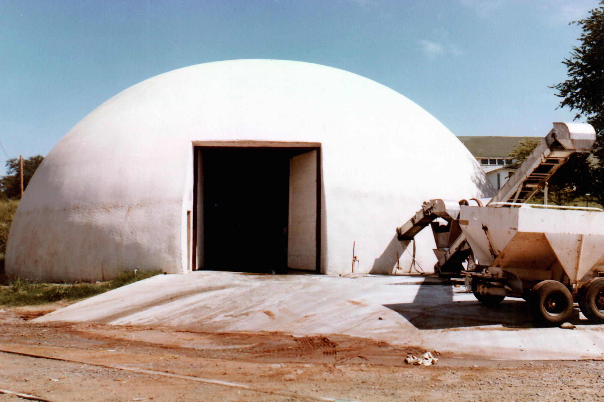 1978 Monolithic Dome fertilizer storage