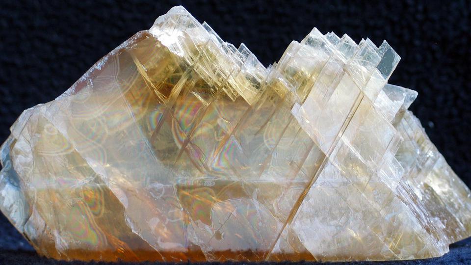 Gypsum crystal.