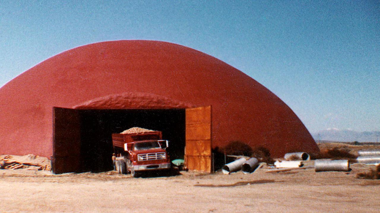 Another Monolithic Dome Potato Storage in Hamer, Idaho.