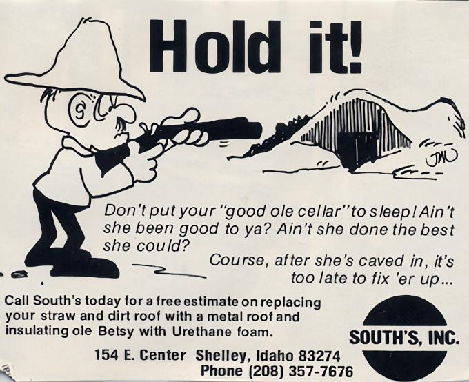 South's, Inc., Advertisement.