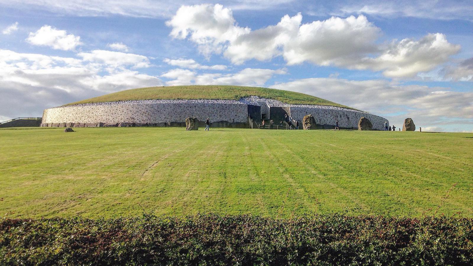Newgrange monument in Ireland.