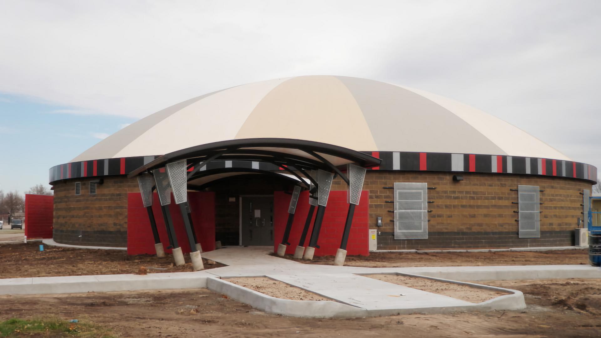 Figure 1: Dale Oklahoma Storm Shelter / Cafeteria.