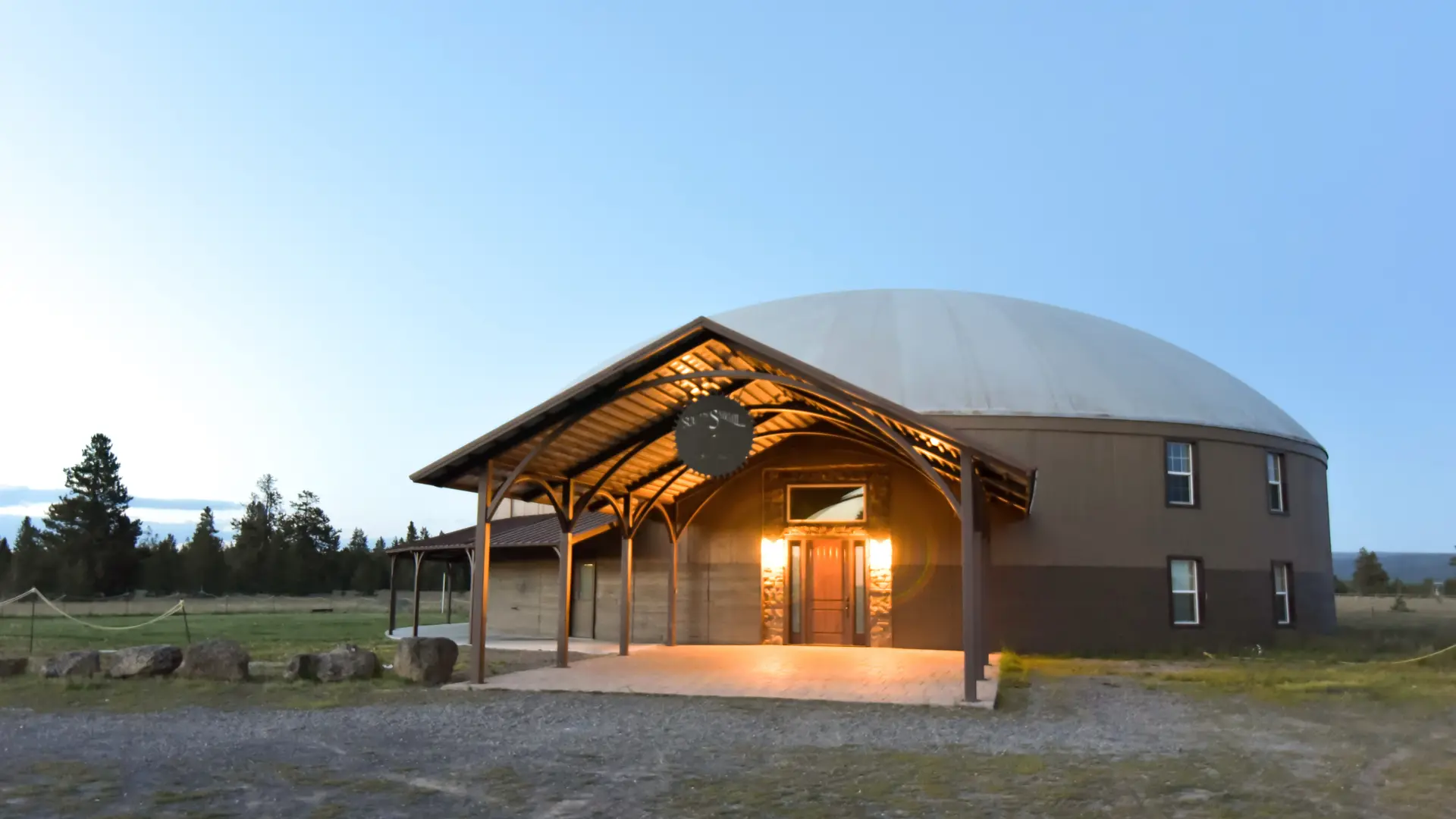 The Old Mill Dome in Island Park, Idaho.