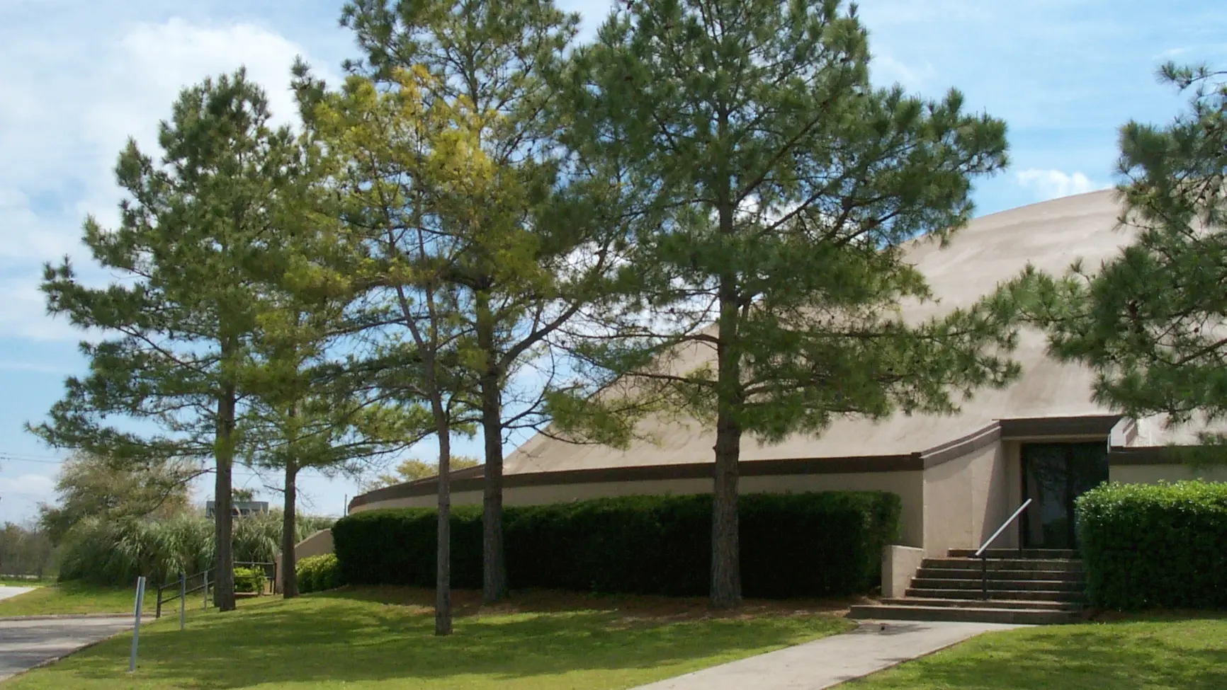 One of the exits from the sanctuary.