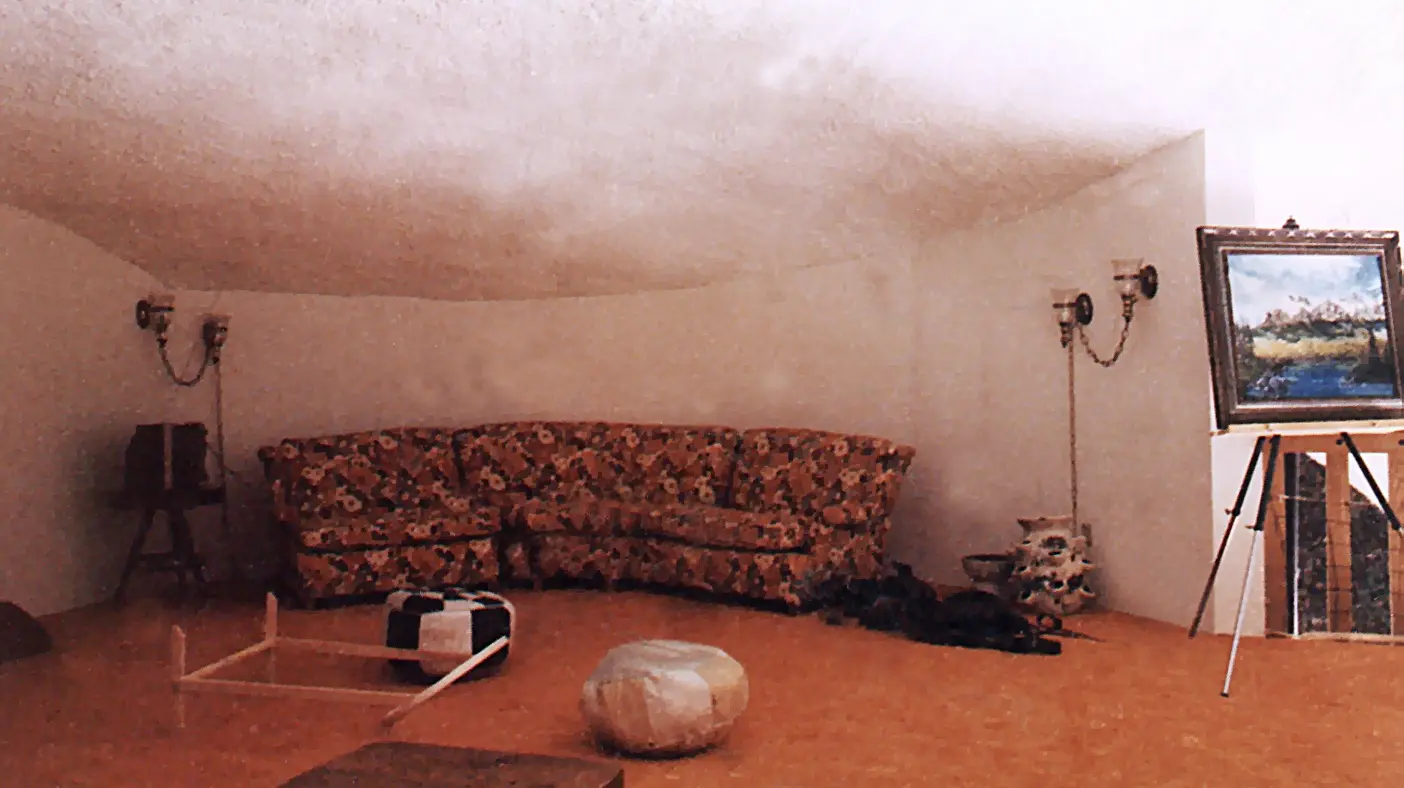 The loft, the place of many family gatherings.