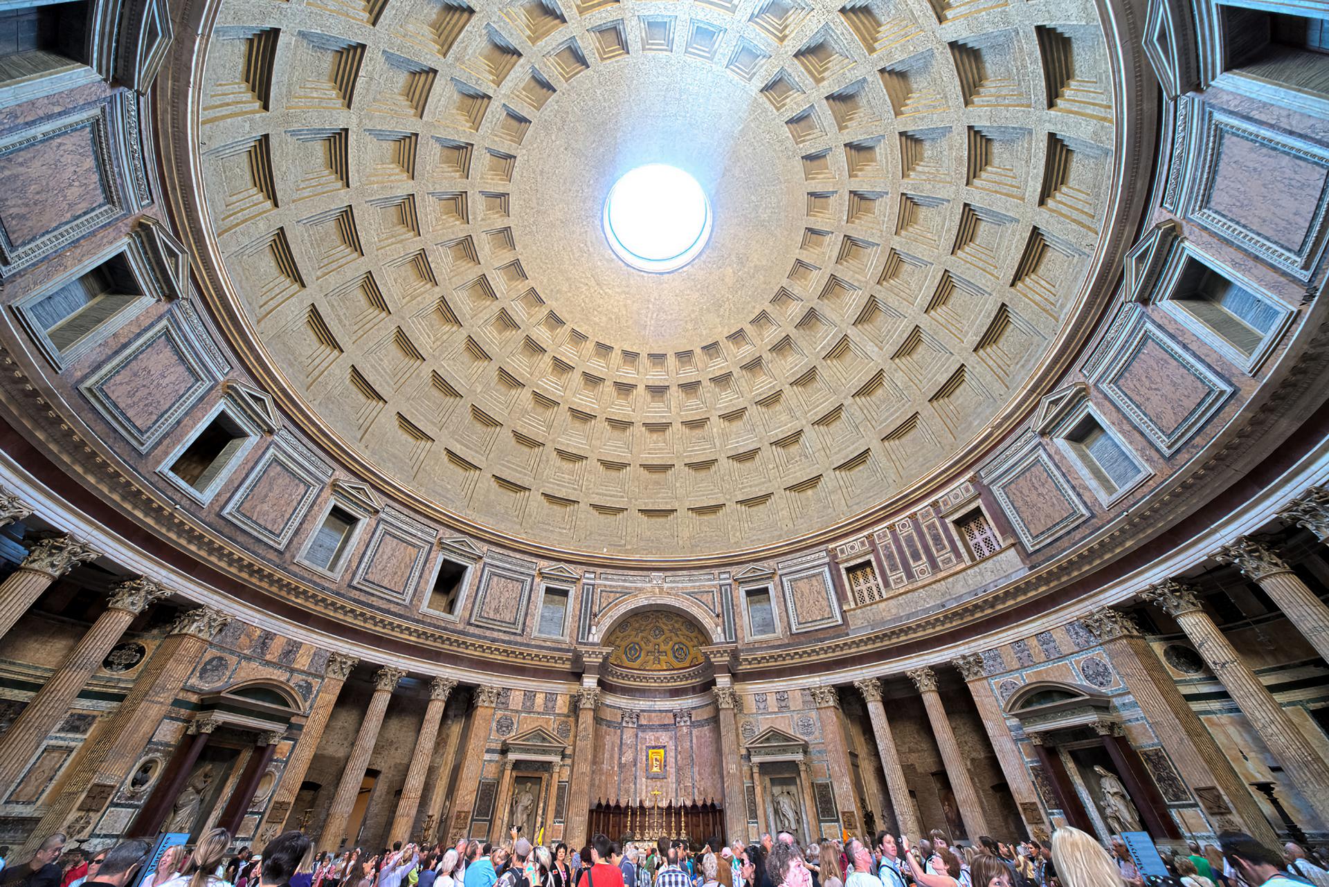 A panoramic image of the whole interior.