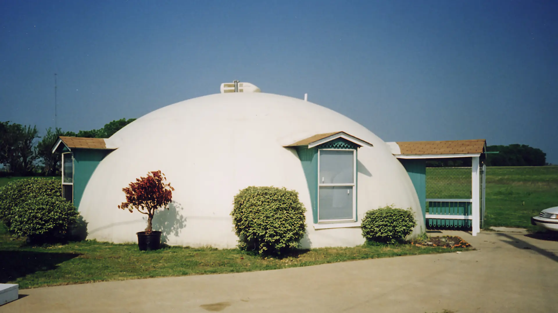The Oberon two-bedroom dome home.