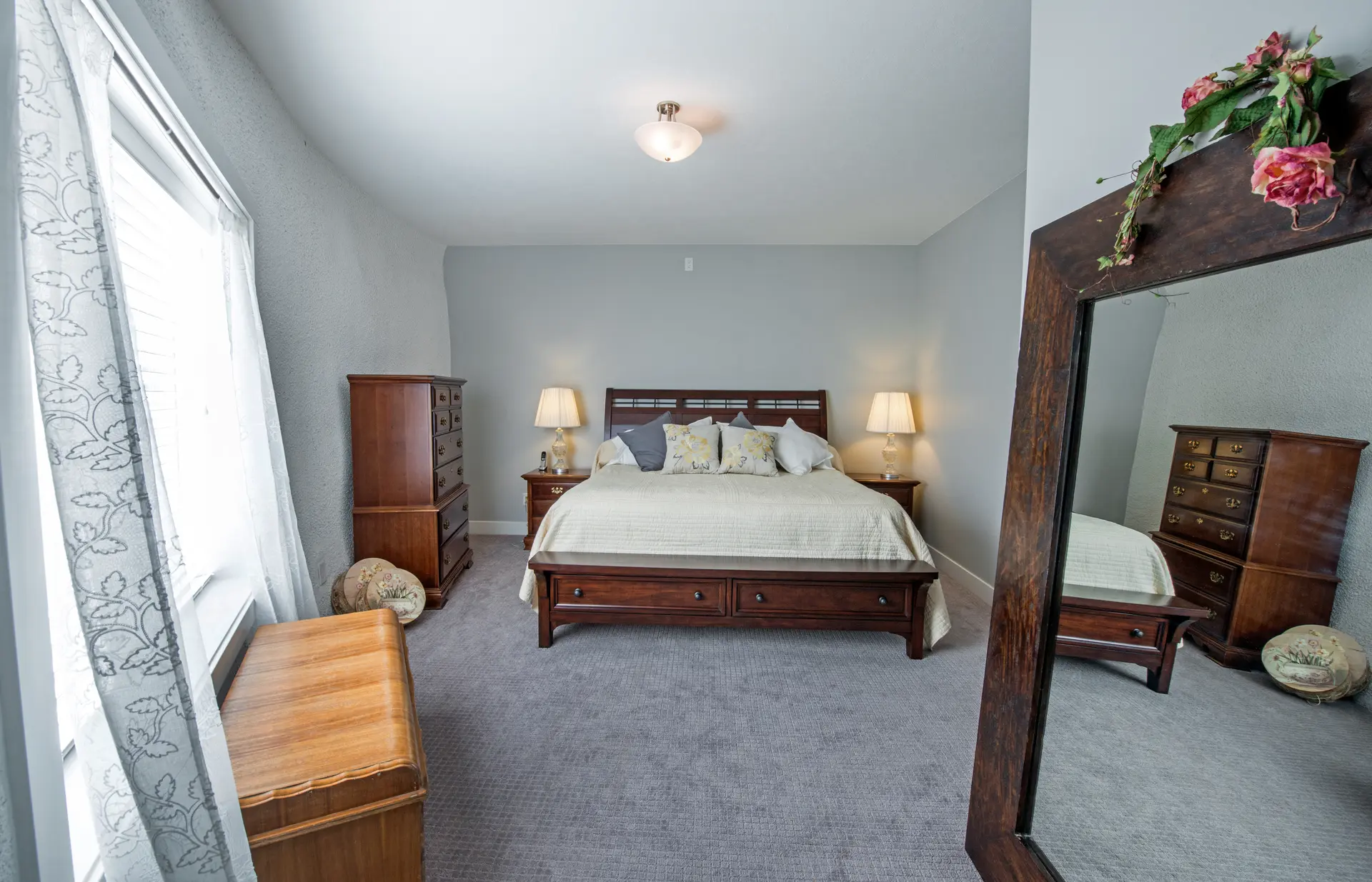 Another view of the main bedroom.