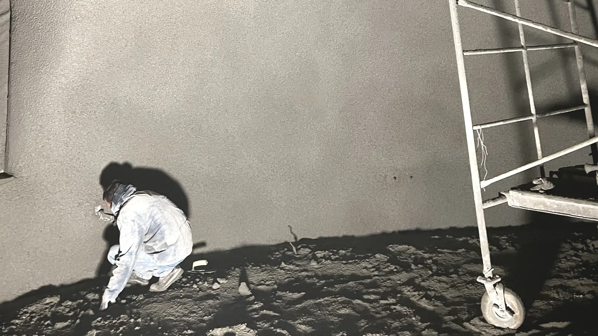 Shotcrete is Finished.