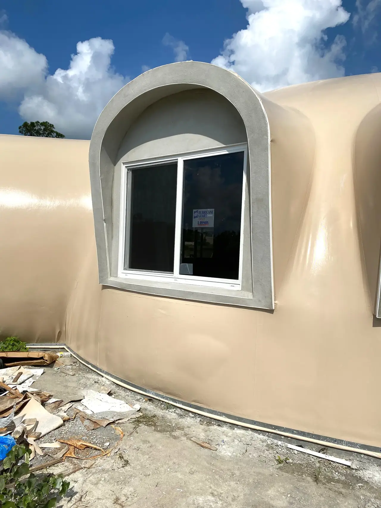 Installed Augmented Window.