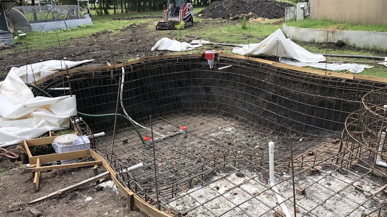 Ready for Shotcrete.