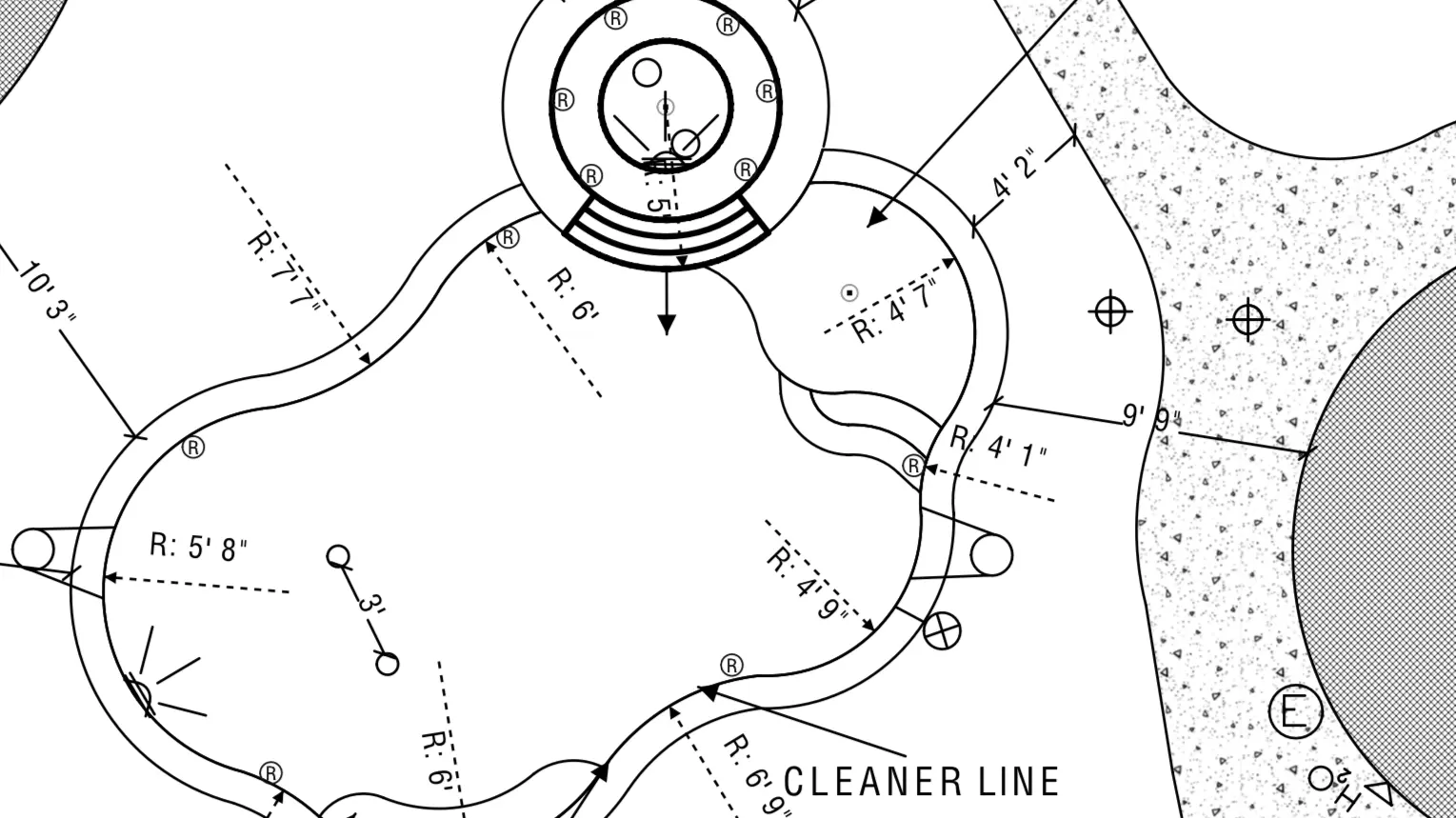 Original Design for the Pool.