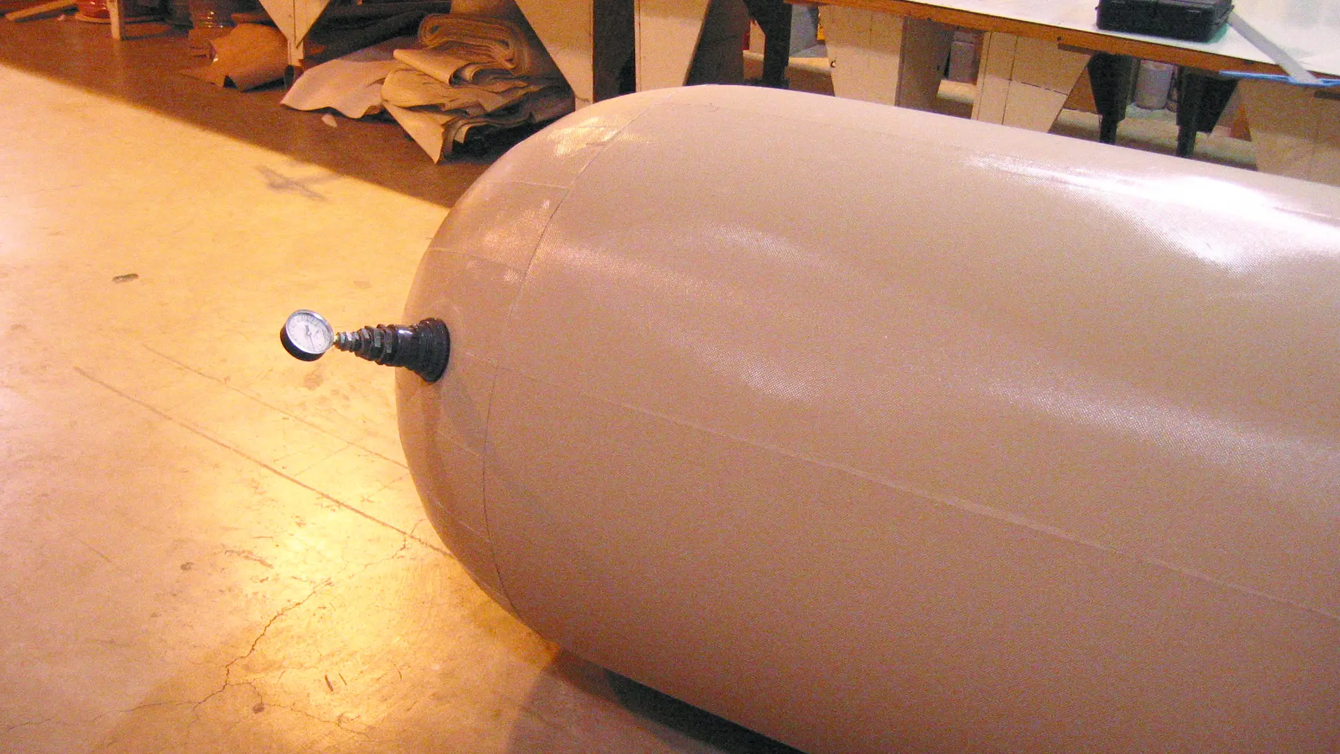Pressure Gauge on Airform.