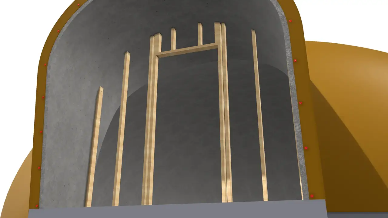 Framing the Entryway Door.