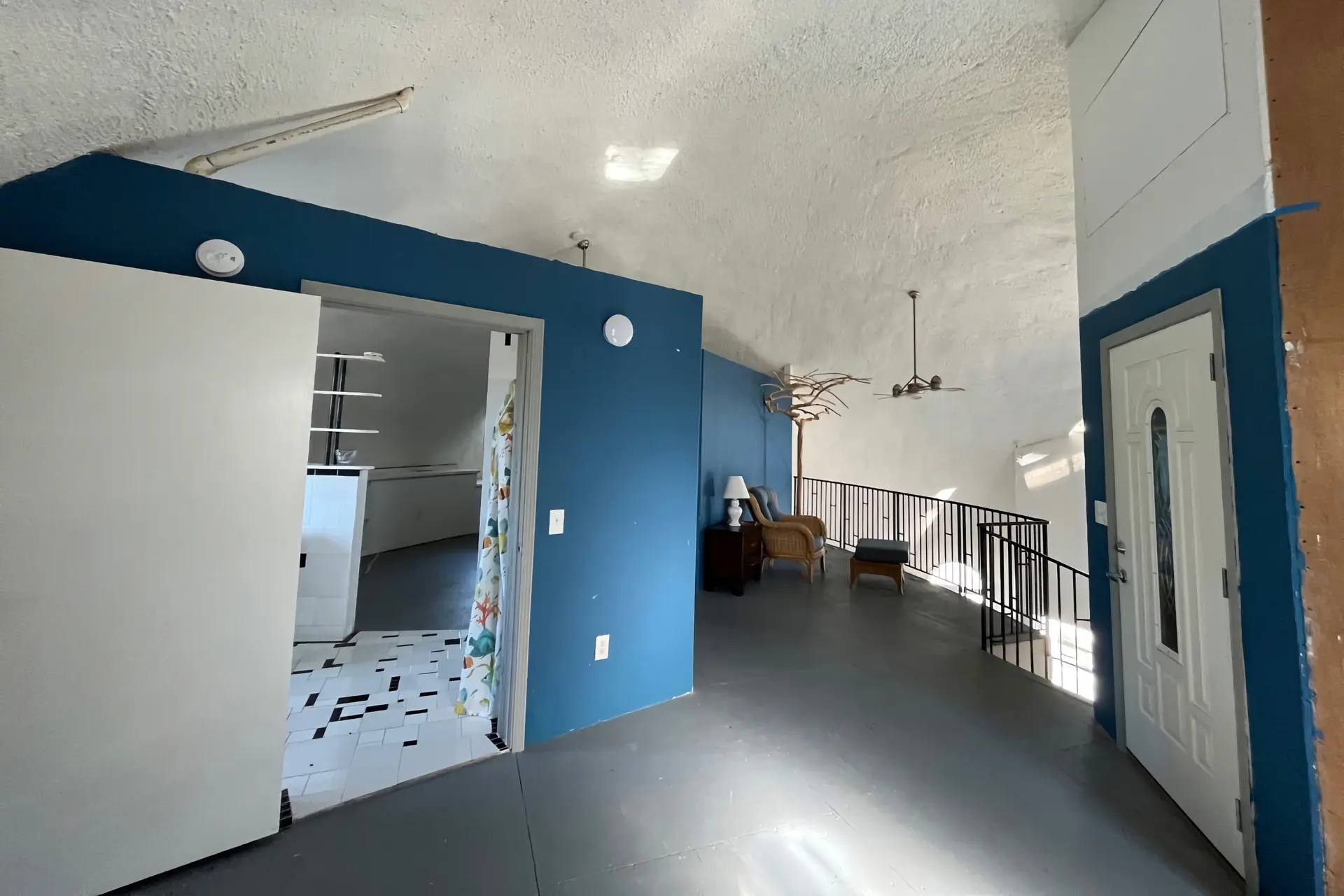 Third floor loft.