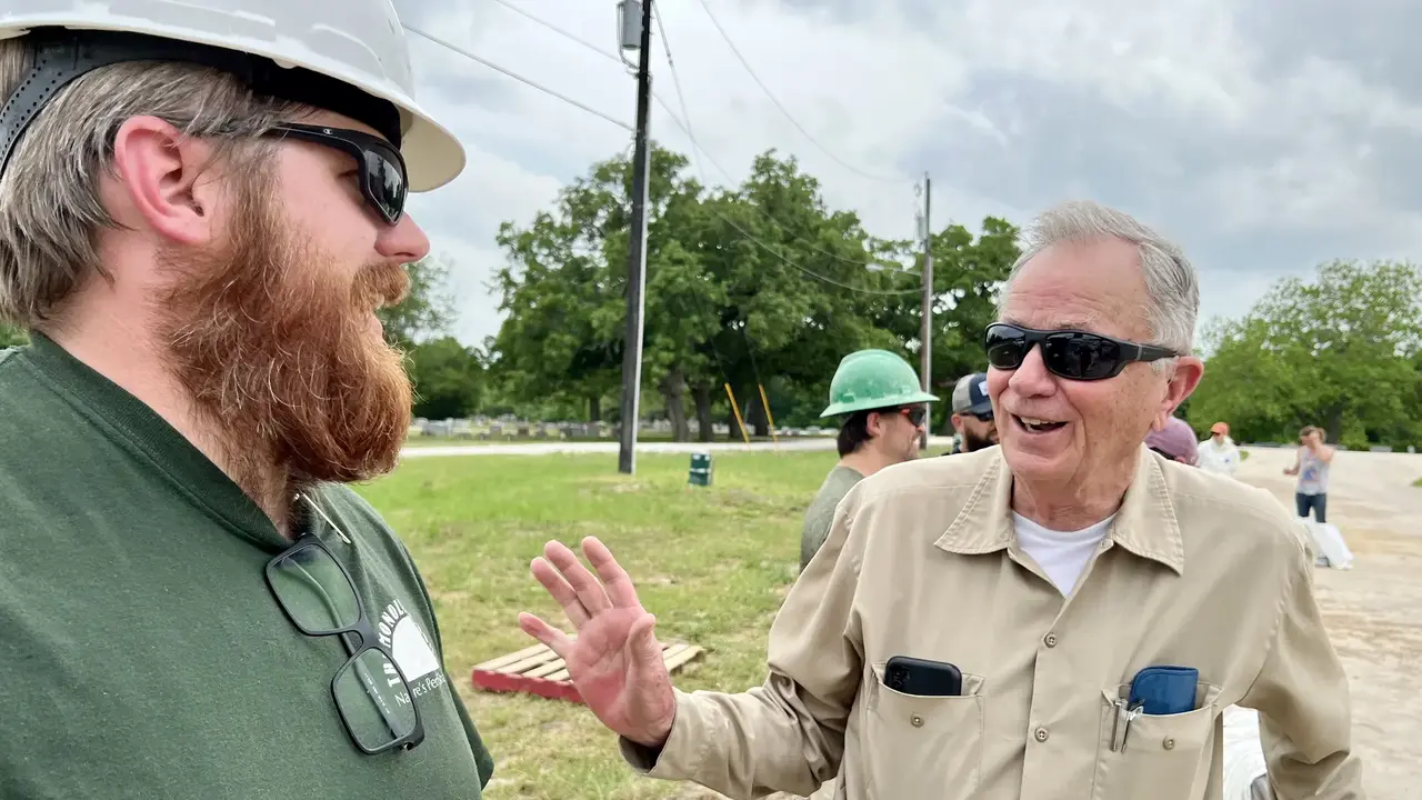 Mike South and Herb Nordmeyer. Mike South and Herb Nordmeyer.