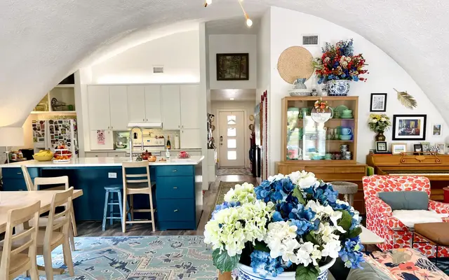 A Cheerful Mix of Texture and Color.