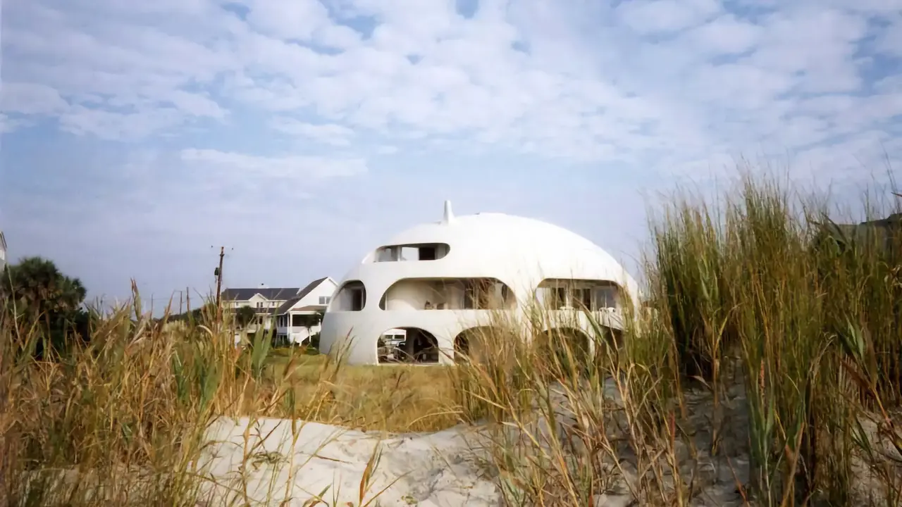 Exterior view of the famous Eye of the Storm, located on Sullivan's Island. Exterior view of the famous Eye of the Storm, located on Sullivan's Island.