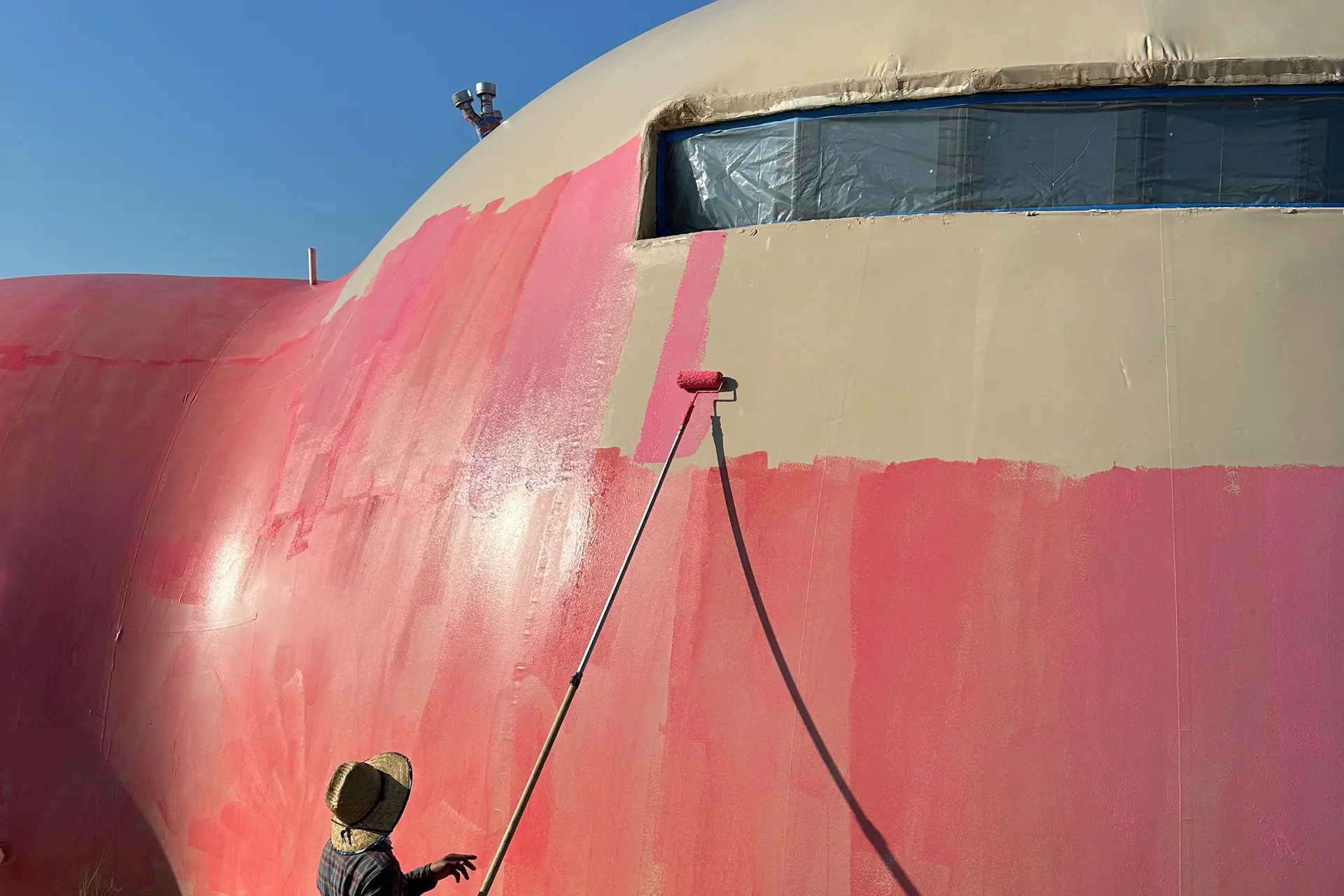 Steps 2 & 3: Waterproofing and Priming.