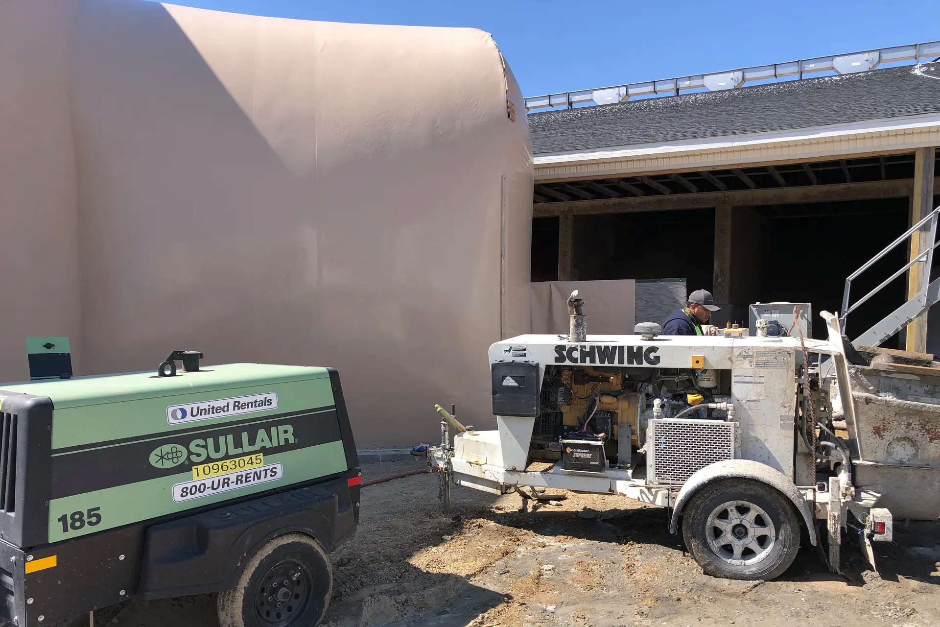Shotcrete Equipment.