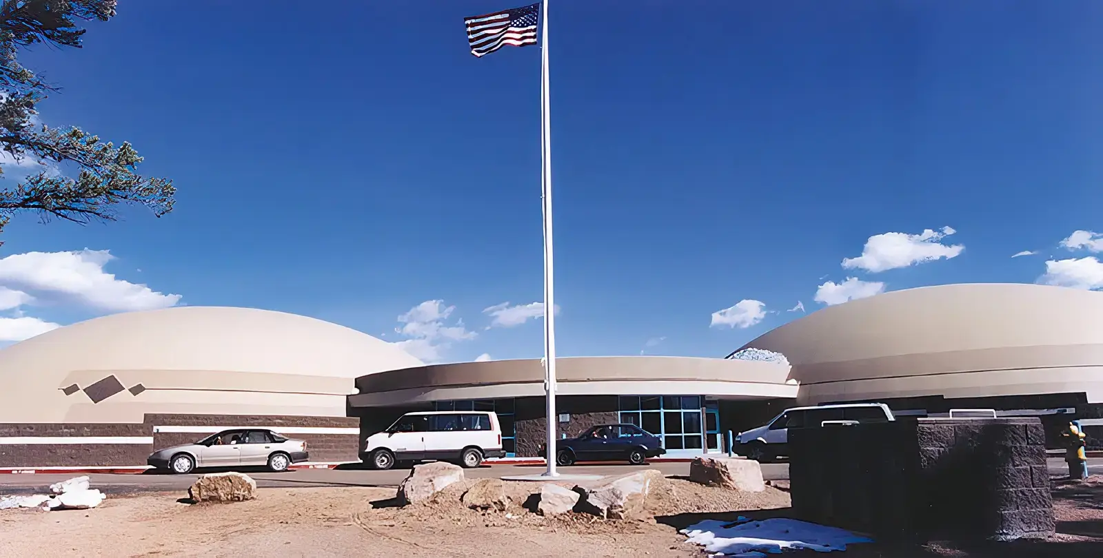 Frontier Elementary Main Entrance.