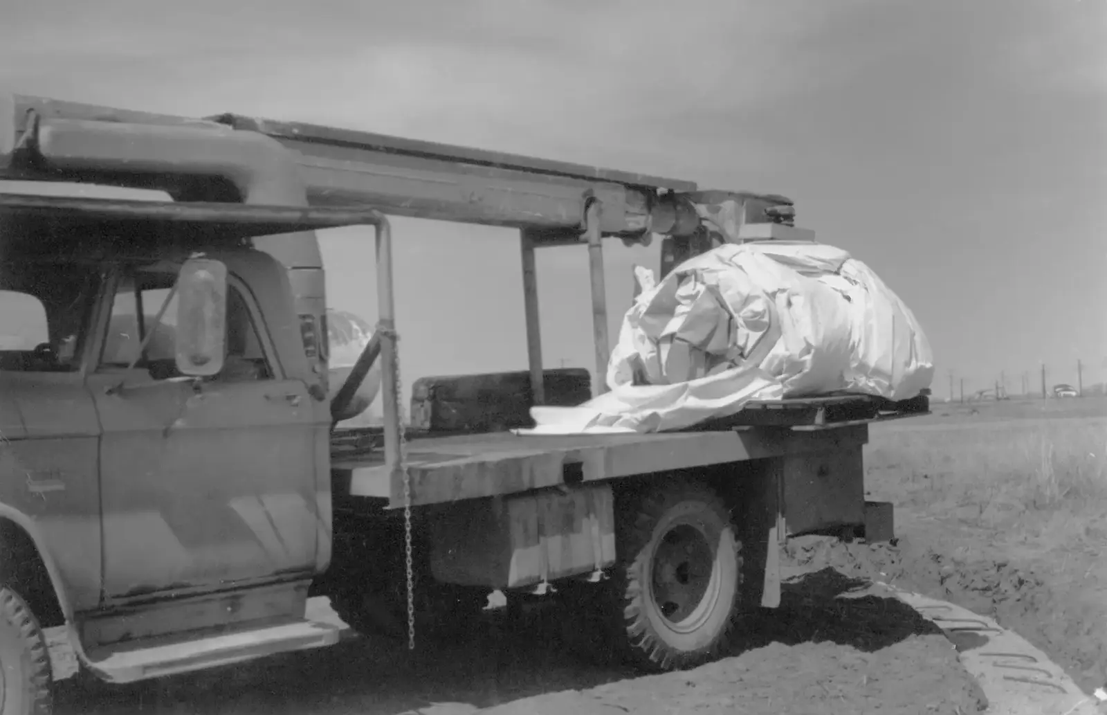 The Airform from Sinda Loaded on a Truck.