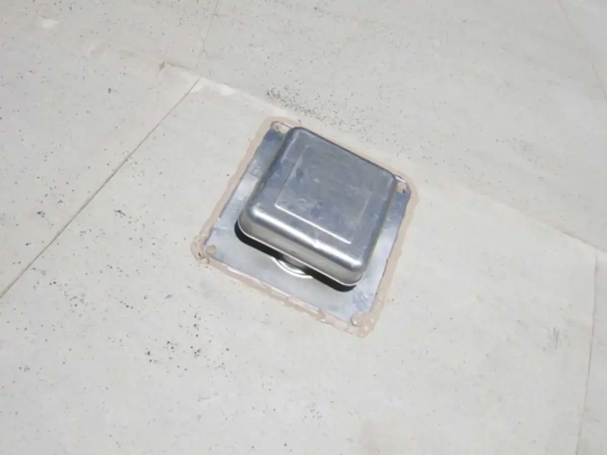 Vent Cap on Airform.
