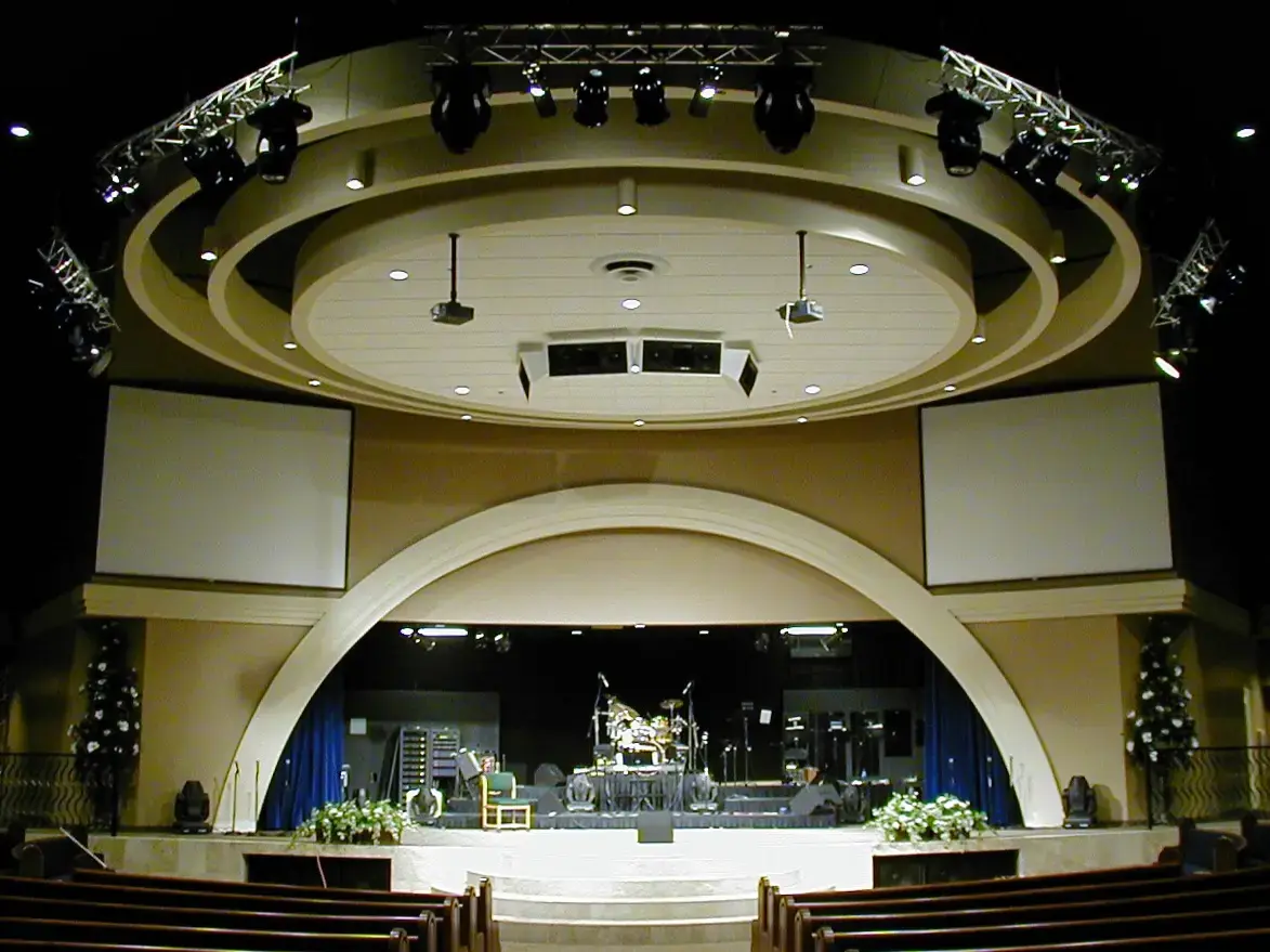 The Sanctuary Dome Stage The Sanctuary Dome Stage.