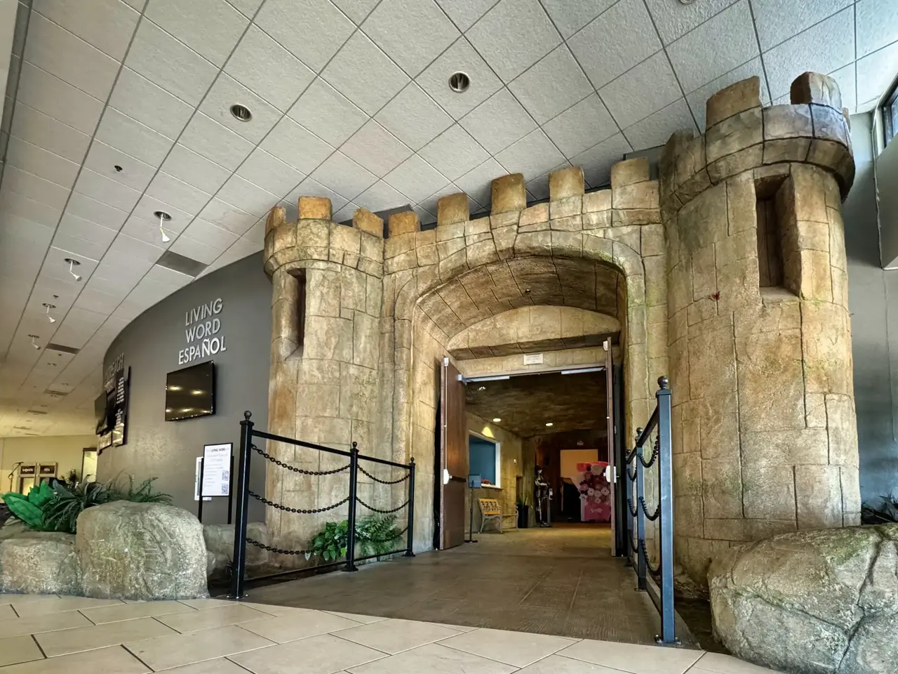 Entrance to the Children's Dome.