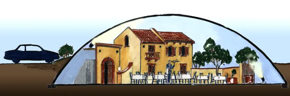 Sky Shell Restaurant Concept.