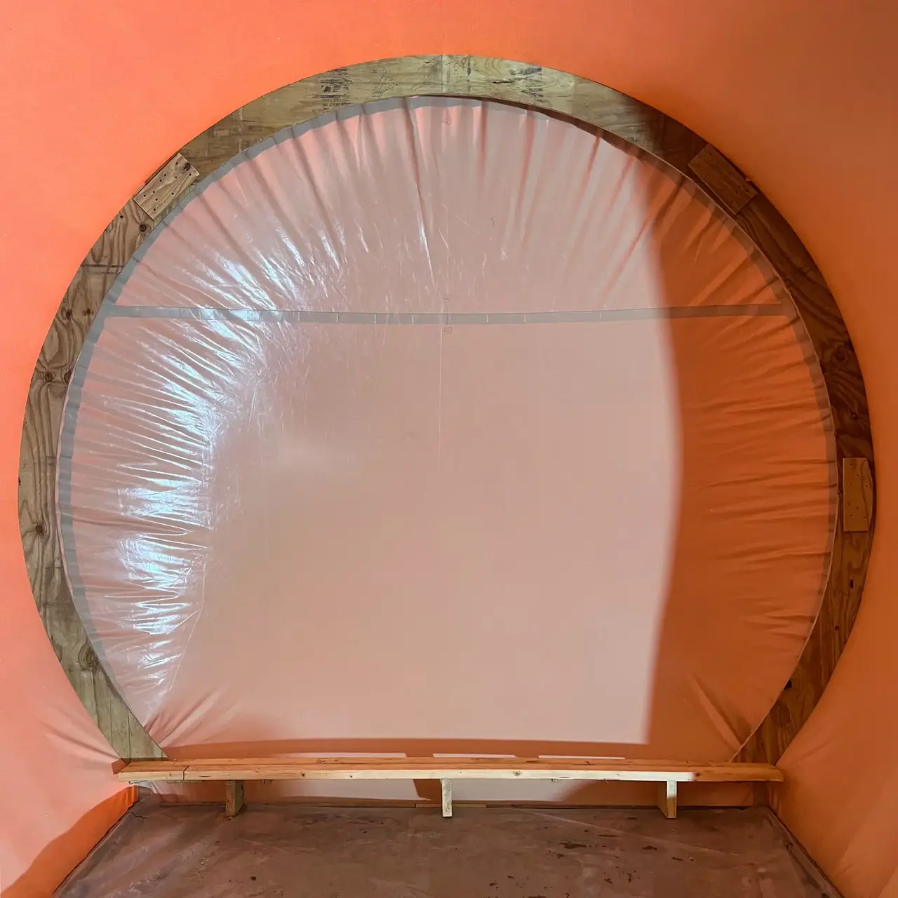 Round Augment from Inside Airform Round Augment from Inside Airform.