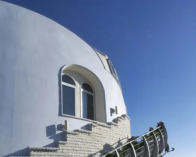 Exterior of the Stitt Residence.