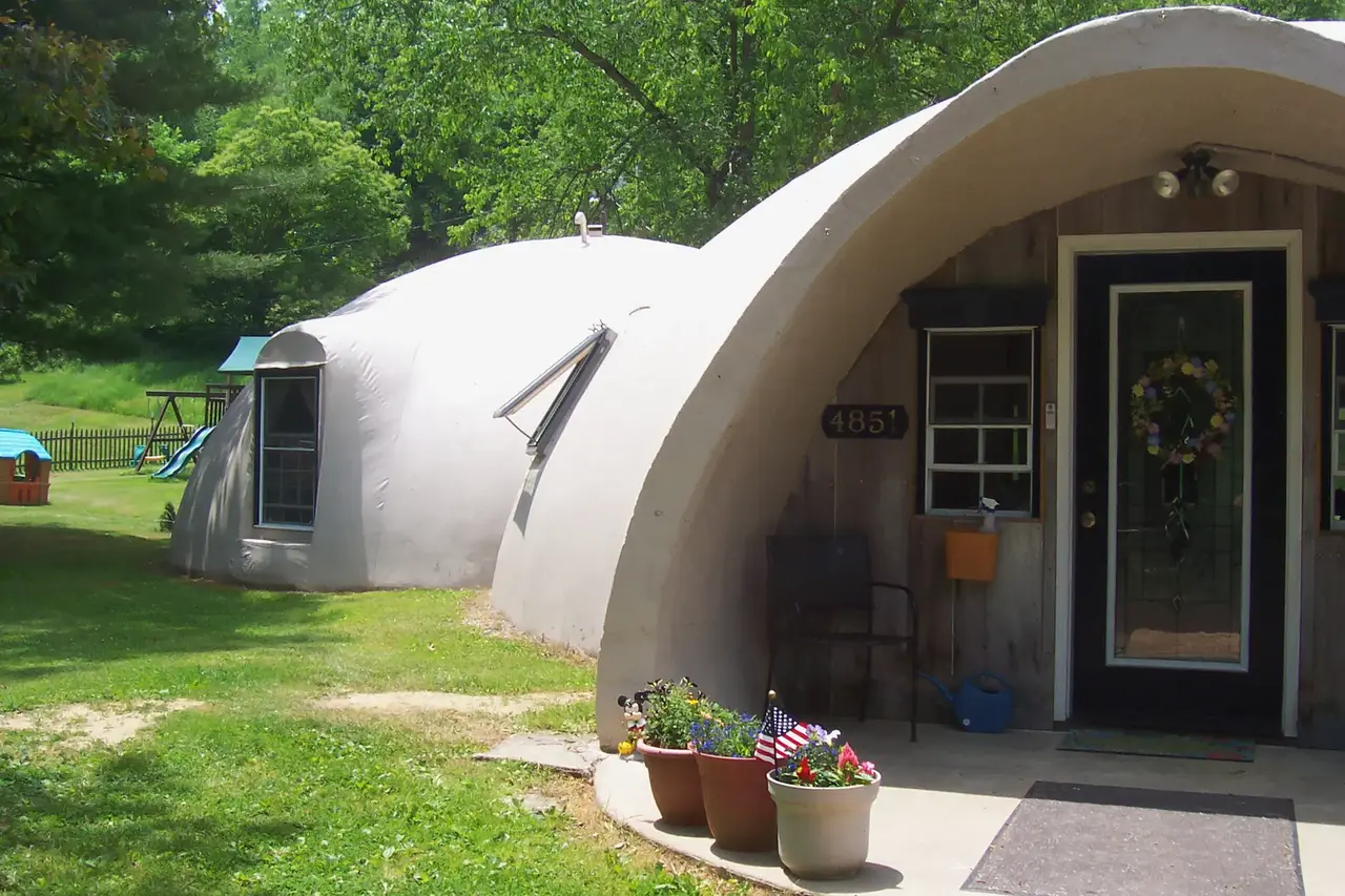 Three Domes of an Ohioan Home.