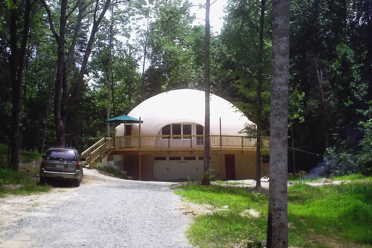 Two-Story Dome Home North Carolina Two-Story Dome Home North Carolina.