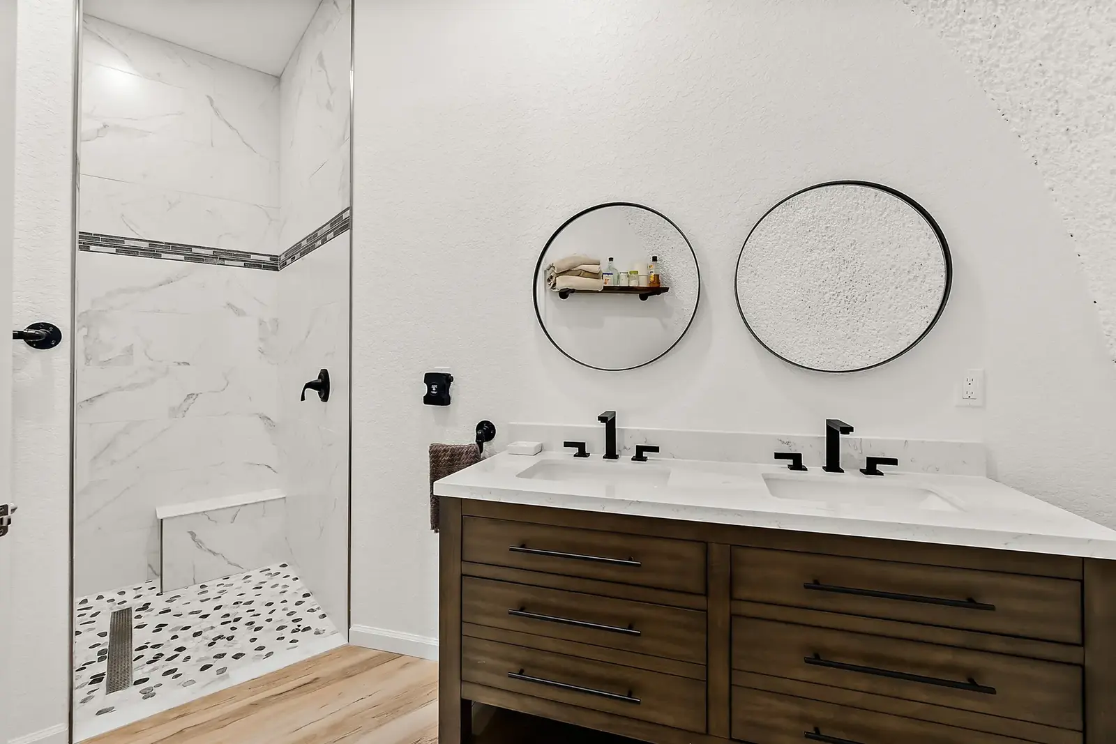 Walk-In Shower.