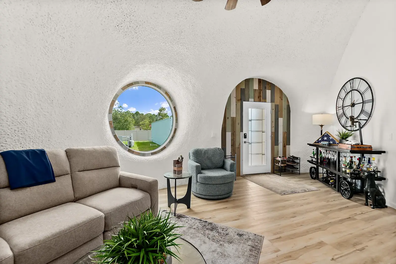Living Room and Entryway.