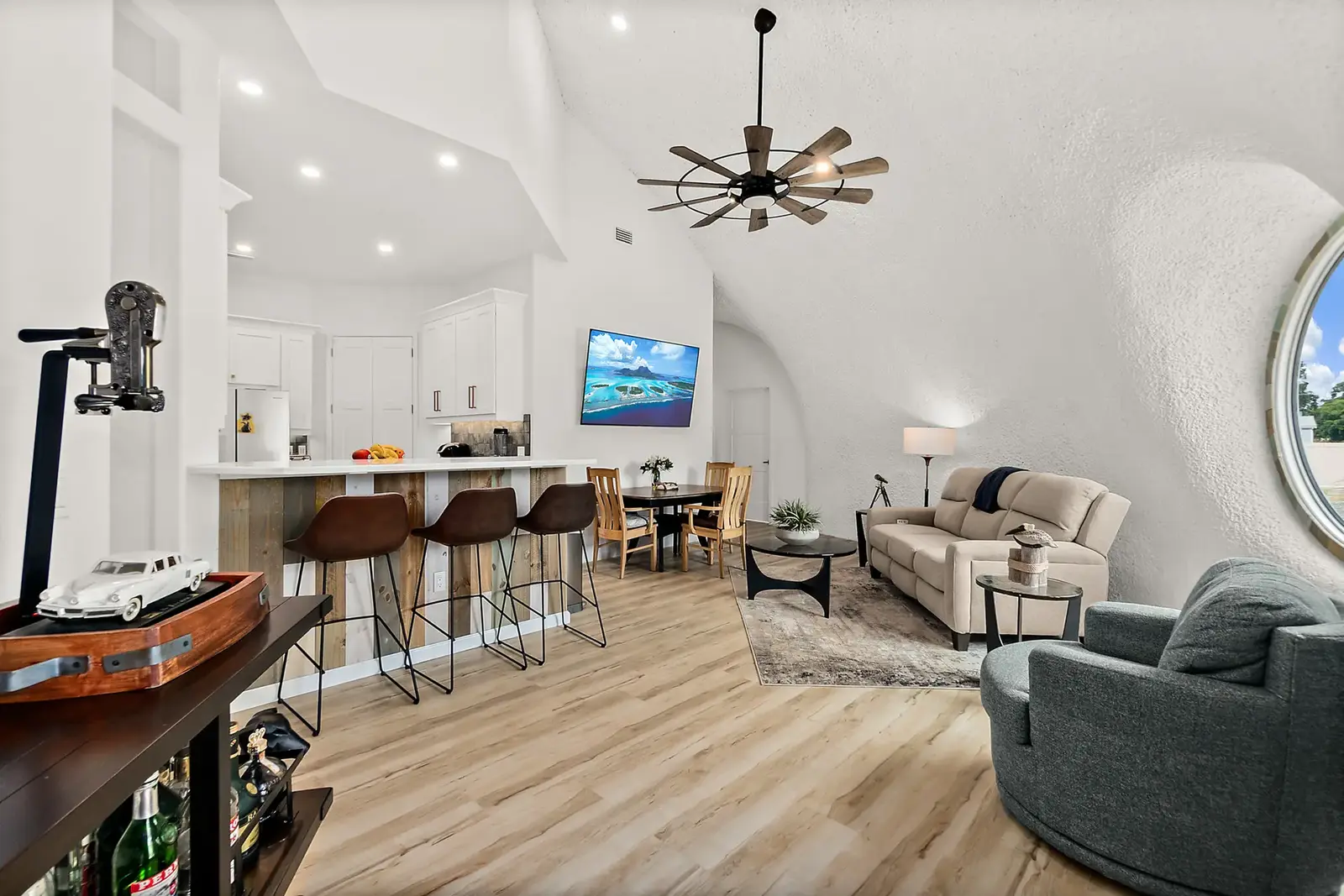 Great Room with Breakfast Bar.
