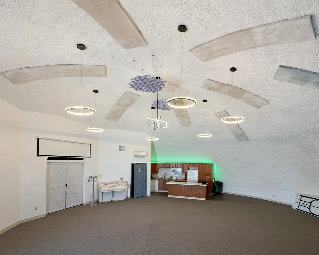 Interior of Summit Ridge's Tornado Shelter.