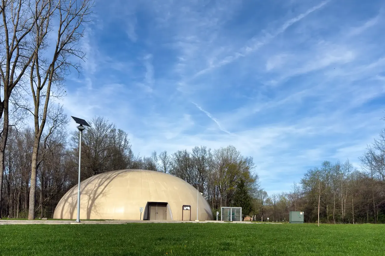 Beautifully Strong Monolithic Dome Safe Room.