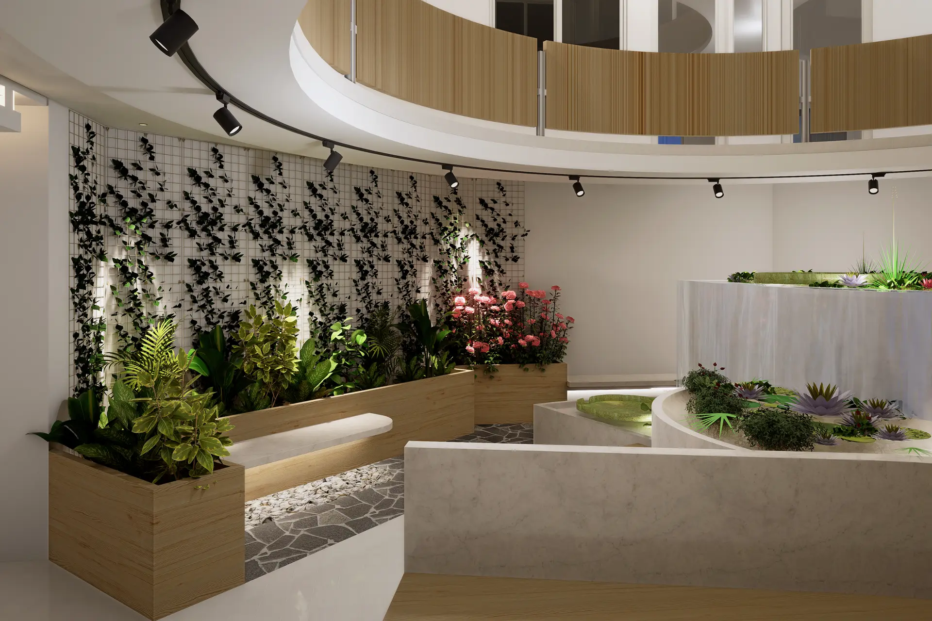 Interior Garden Retreat.