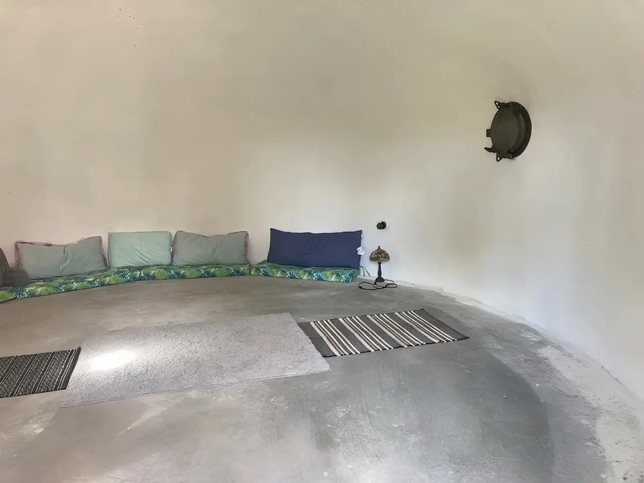 Inside the Dome with Custom Porthole.