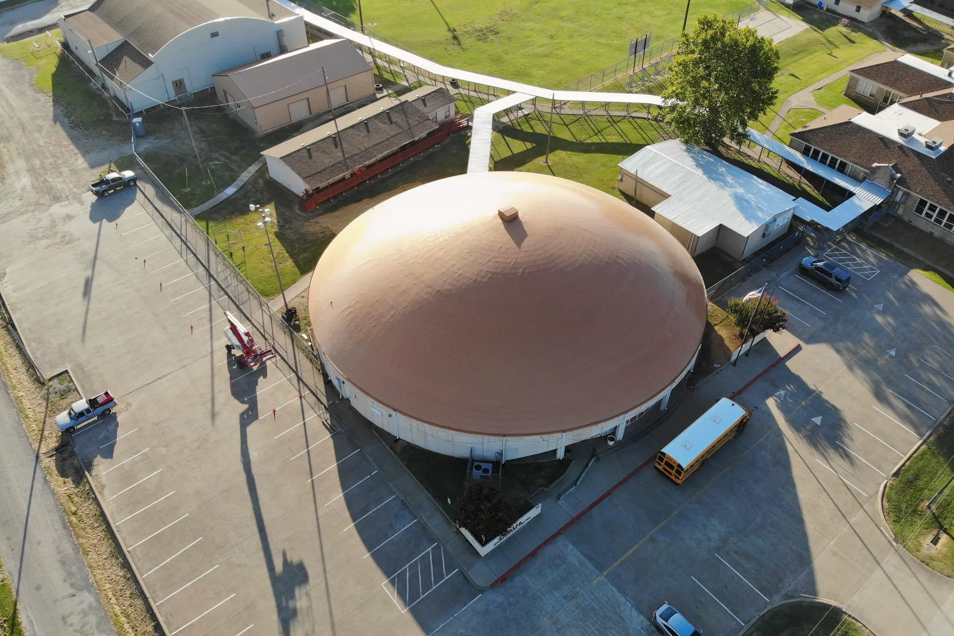 Avalon Gym New Roof Covering in 2024.
