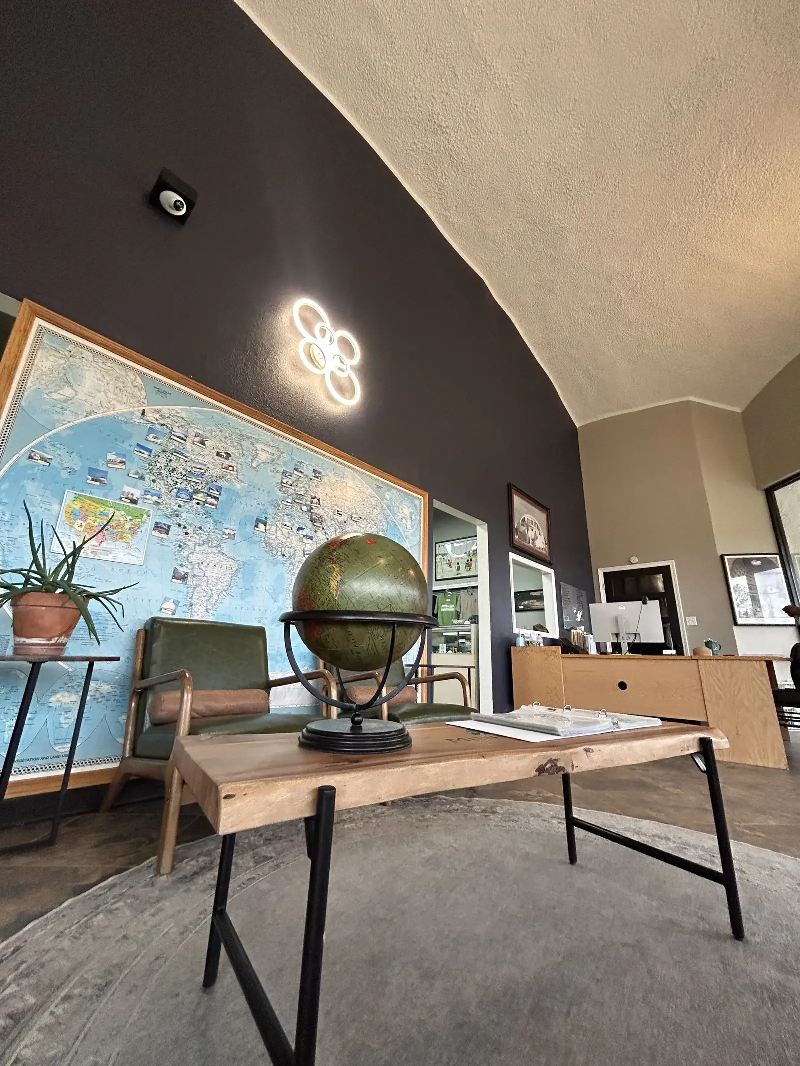 Reception Area at Monolithic.