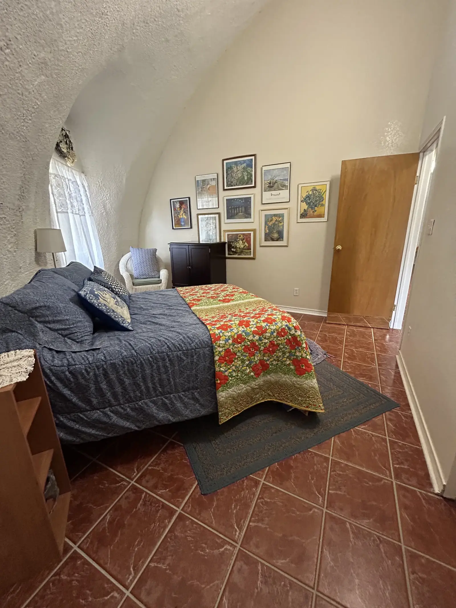 Guest bedroom in Charca Casa.